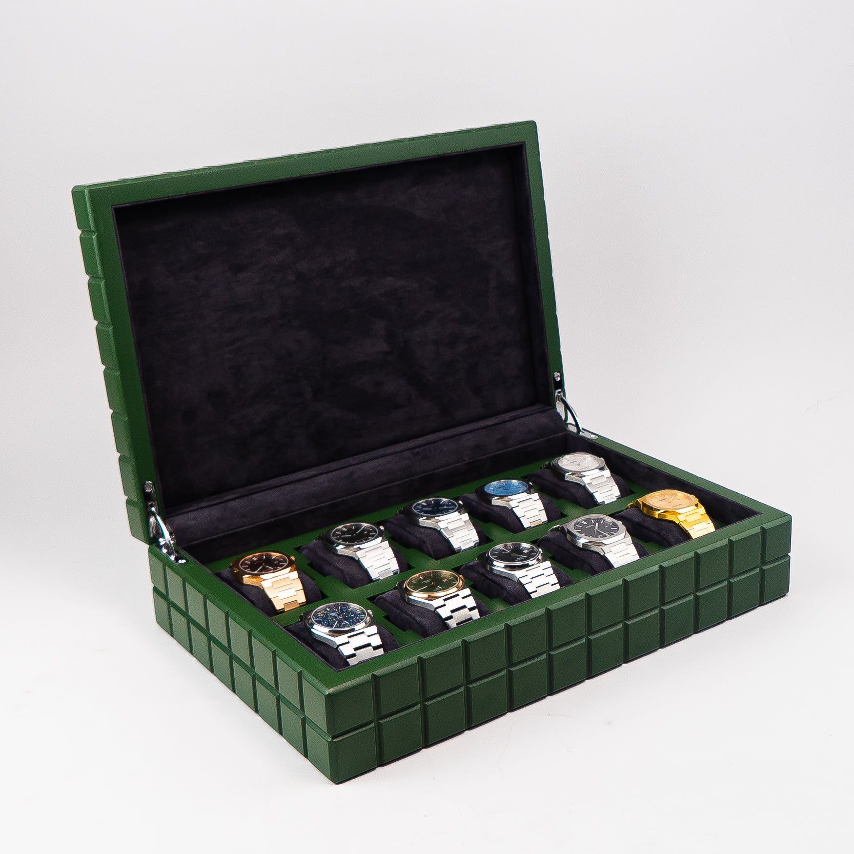 Cubic Watch Box - 10 Slot