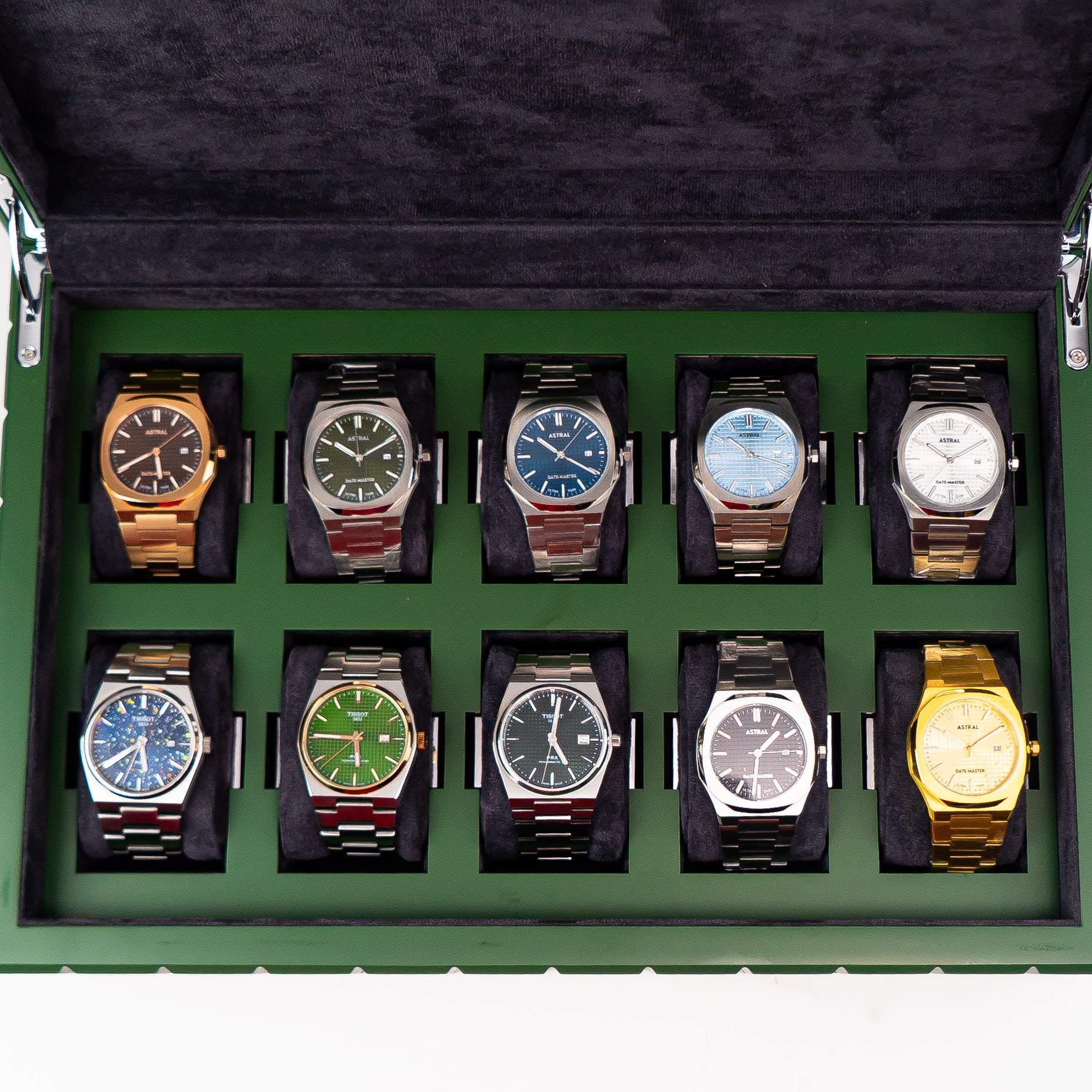 Cubic Watch Box - 10 Slot