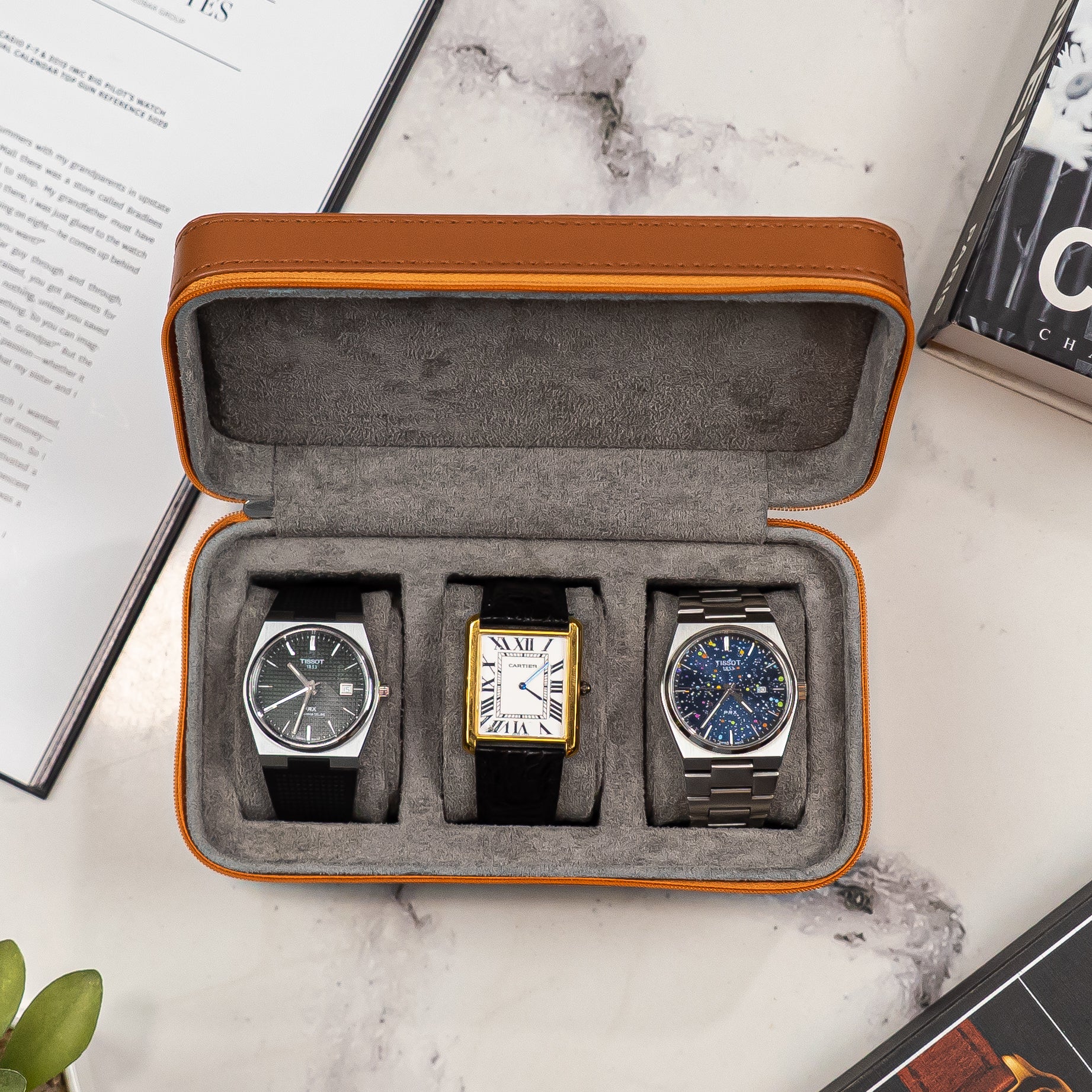 LWR Watch Box - 3 Slot